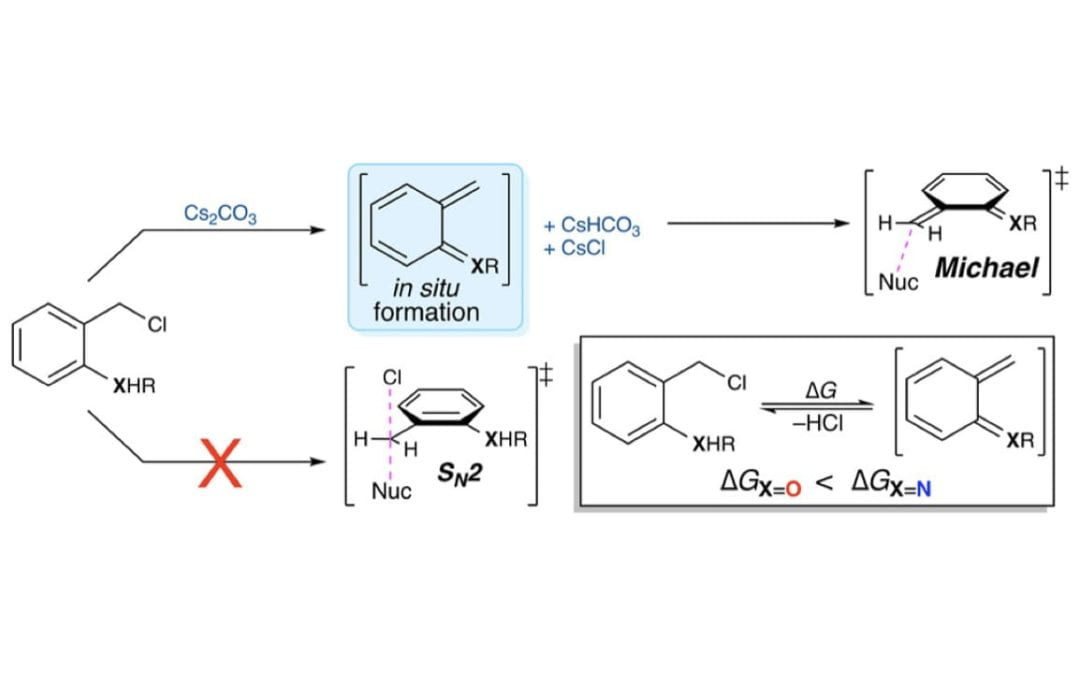 Formation of Aza-ortho-quinone Methides Under Room Temperature Conditions: Cs2CO3 Effect