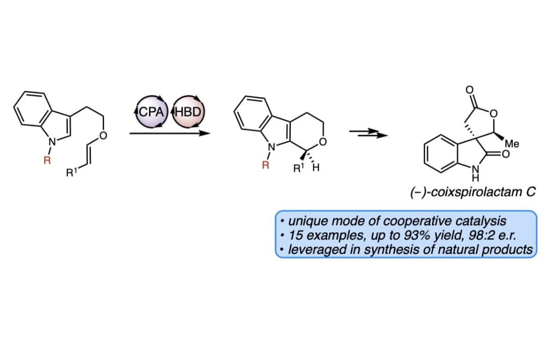 A Cooperative Hydrogen Bond Donor/Brønsted Acid System for the Enantioselective Synthesis of Tetrahydropyrans